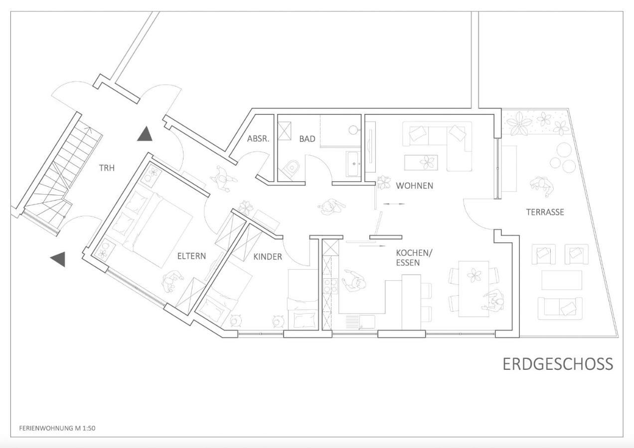 Ferienwohnung Zeitlos Attendorn Exterior foto